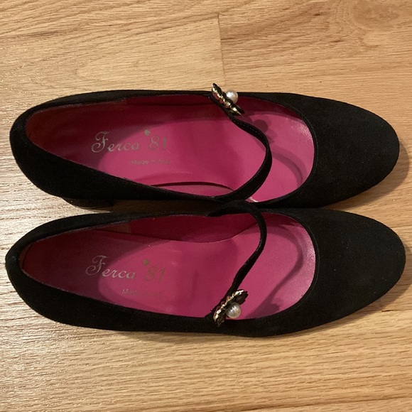 Ferca ‘81 Sparkle Heel Mary Janes - Picture 3 of 4